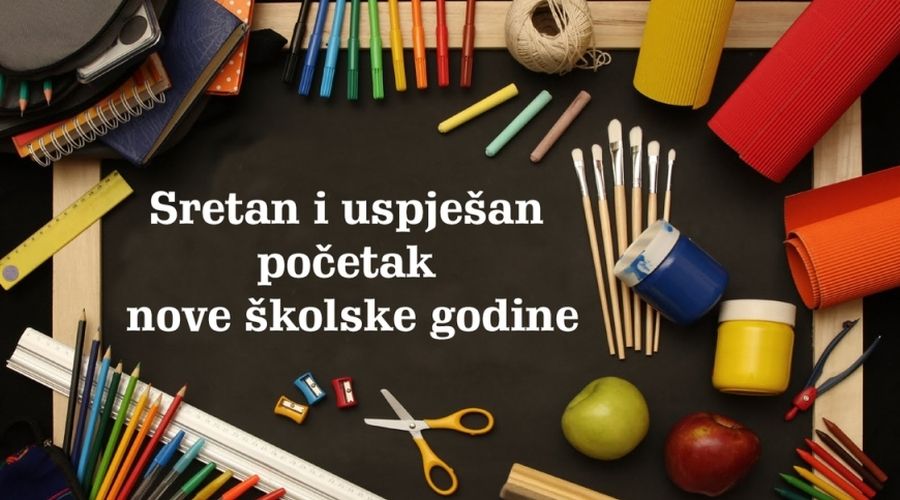 SRETAN POČETAK NOVE NASTAVNE GODINE!