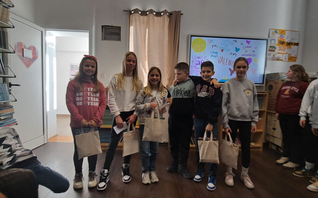 NAGRADE NAJUSPJEŠNIJIM AUTORIMA LITERARNOG NATJEČAJA “VALENTINOVO U OŠ HVAR”