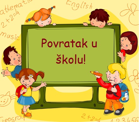 PRVI NASTAVNI DAN – OBAVIJEST